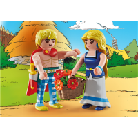 PLAYMOBIL 71544 Asterix: Tragicomix und Falbala - Asterix