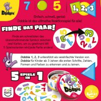 Asmodee ZYGD0032 Dobble 1, 2, 3