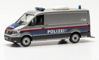 HERPA 097406 VW Crafter Kasten Flachdach "Polizei...