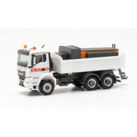 HERPA 317085 MAN TGS NN Kipper mit Streuaufbau 3a...
