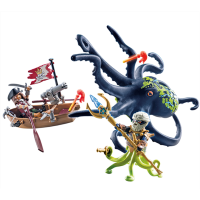 PLAYMOBIL 71419 Pirates Kampf gegen den Riesenoktopus