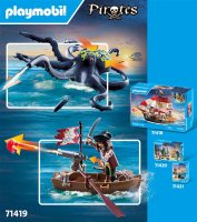 PLAYMOBIL 71419 Pirates Kampf gegen den Riesenoktopus