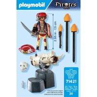 PLAYMOBIL 71421 Pirates Kanonenmeister
