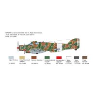 ITALERI 510001412 1:72 S.M.79 M Sparviero
