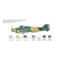 ITALERI 510001412 1:72 S.M.79 M Sparviero