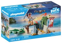 Playmobil 71473 Pirates Pirat mit Alligator