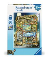 Ravensburger 12000866 Reptilien im Regal 200 Teile Puzzle