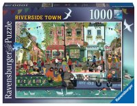 Ravensburger 17554 Riverside Town 1000 Teile Puzzle