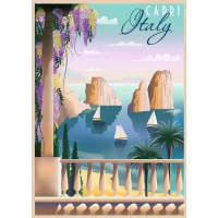 Ravensburger 17615 Postcard from Capri 1000 Teile Puzzle