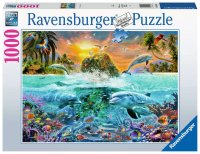 Ravensburger 19948 Die Unterwasserinsel 1000 Teile Puzzle