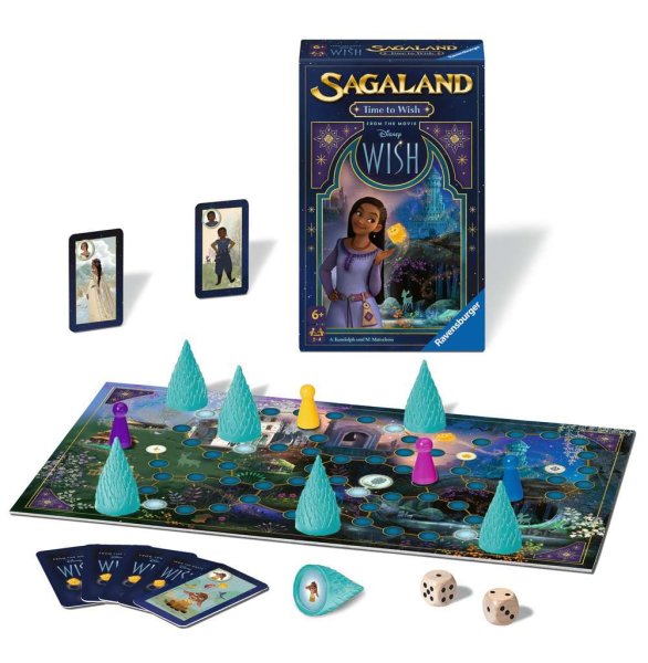 Ravensburger 22649 Disney Wish Sagaland - Reisespiel