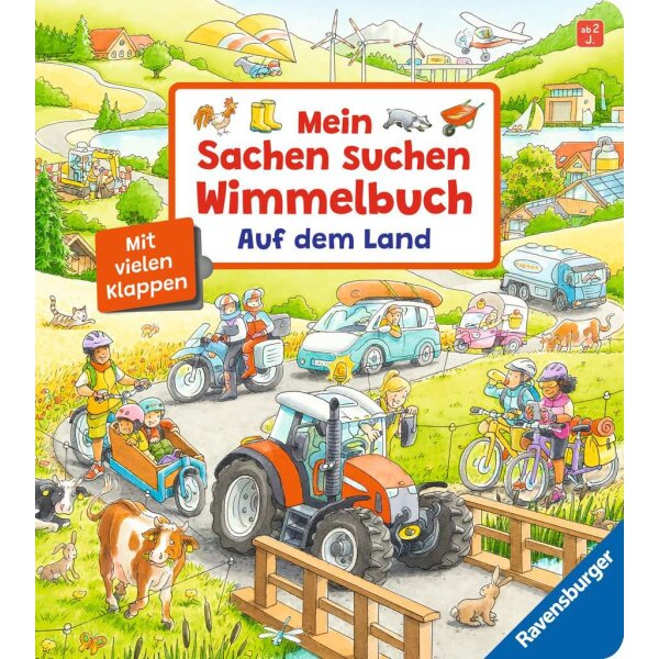 Ravensburger 41881 Mein Sachen suchen Wimmelbuch: Auf dem Land