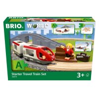 BRIO 36079 Reisezug Starter Set A mit Reisezug,...