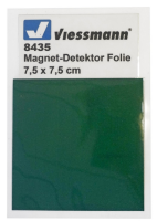 Viessmann 8435 Magnet-Detektor Folie L 7,5 x B 7,5 cm