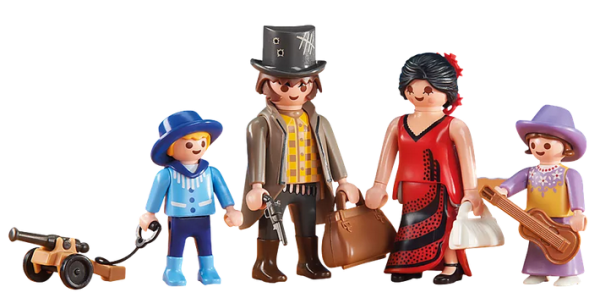 Playmobil 6323 Western-Familie (Polybeutel)