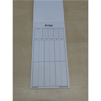 PIATNIK 299193 - Spielblock Bridgeblock groß