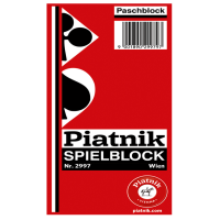 PIATNIK 299797 - Spielblock Paschblock
