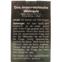 PIATNIK 612114 -DAS ÖSTERREICHISCHE WEINQUIZ