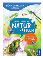 KOSMOS 17819 Bücherhelden 2.Kl. Naturrätsel Insekten & Spinnen