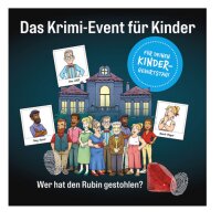 KOSMOS 68344 Die drei ??? Kids Rätsel-Party - Der verschwundene Rubin