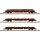MÄRKLIN 86684 Rungenwagen-Set ÖBB