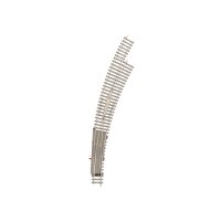 MINITRIX T14548 Bog.weiche R3/R4 re Bet.schw.