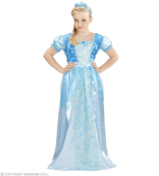 "SCHNEEPRINZESSIN" (Kleid. Tiara)