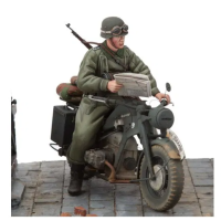 Sol Model 1/16 Bausatz Motorrad Zündapp KS-750/1 Solo