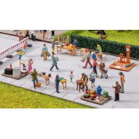 NOCH 16282 Figuren-Themenwelt „Flohmarkt“