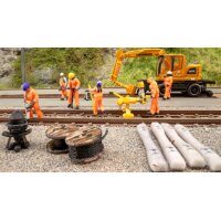 NOCH 35901 Figuren-Themenwelt „Gleisbau“