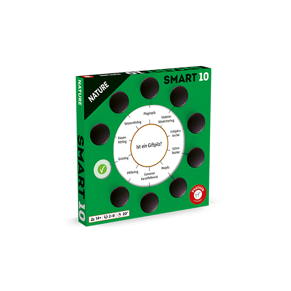 PIATNIK 724992 Smart 10 Themenfragen Nature