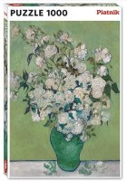PIATNIK 559846 Van Gogh - Vase mit weißen Rosen...