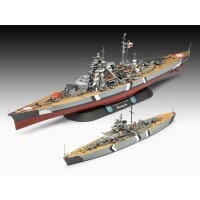 REVELL 05637 Geschenkset  The Legendary Bismarck (1:700&1:1200)