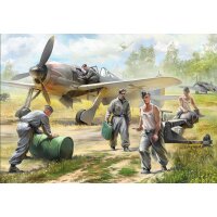 ZVEZDA 6188 - 1/72 WWII deutsche Luftwaffe Bodenpersonal