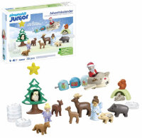 PLAYMOBIL 70297 JUNIOR: Adventskalender Schneeweihnacht