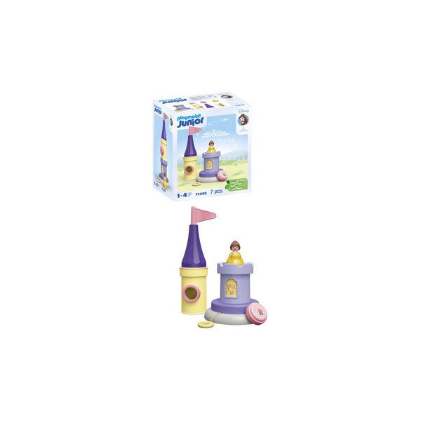 PLAYMOBIL 71458 JUNIOR & Disney: Belles Spielturm mit Melodie - JUNIOR Disney