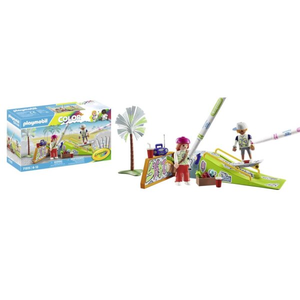PLAYMOBIL 71515 Skatepark - PLAYMOBIL Color
