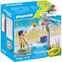 PLAYMOBIL 71516 Skater mit Basketball - PLAYMOBIL Color
