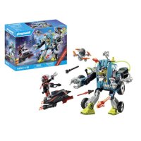 PLAYMOBIL 71578 Roboter vs. Fluggleiter