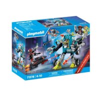 PLAYMOBIL 71578 Roboter vs. Fluggleiter