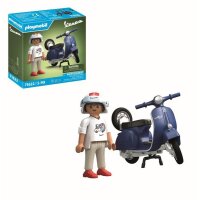 PLAYMOBIL 71622 - 1969 Vespa 150 Sprint Veloce, Blau - Vespa
