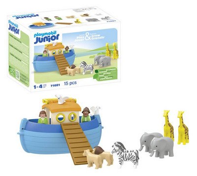 PLAYMOBIL 71681 JUNIOR: Meine Mitnehm-Arche Noah