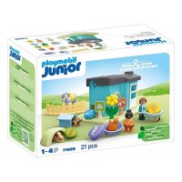 PLAYMOBIL 71690 JUNIOR: Tierpension mit Futterspender -...