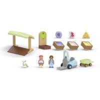 PLAYMOBIL 71691 JUNIOR: Bio-Marktstand & Gabelstapler - PLAYMOBIL JUNIOR