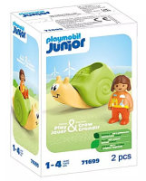 PLAYMOBIL 71699 JUNIOR: Schaukelschnecke mit Rasselfunktion