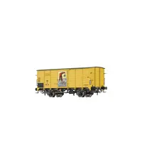 Brawa 50775 Gedeckter Güterwagen, Epoche III, Spur H0