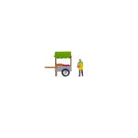 NOCH 16501 Tiny-Scenes „Obststand“