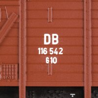 Brawa 50772 Gedeckter Güterwagen als Bierwagen, Epoche III, Spur H0