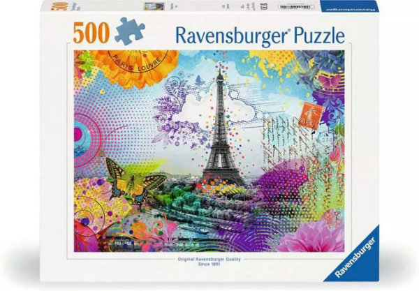 Ravensburger 12000772 Postkarte aus Paris -Teile 500