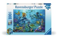 Ravensburger 12000864 Abenteuer unter Wasser -Teile 100 XXL